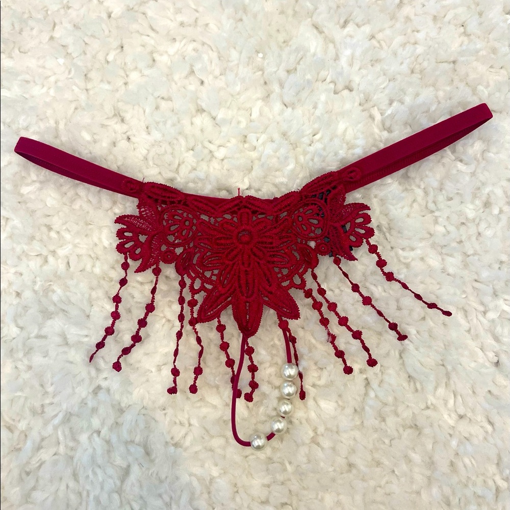 Crotchless panties
